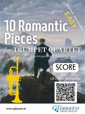 cover image of Trumpet Quartet Score of "10 Romantic Pieces"